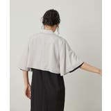 niana ニアナ 変形ボタンブローチ付きジャケット | Fashion Letter | 詳細画像13