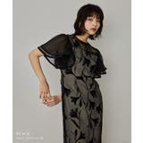 niana ニアナ サーキュラースリーブフラワードレス | Fashion Letter | 詳細画像2 