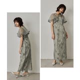 niana ニアナ サーキュラースリーブフラワードレス | Fashion Letter | 詳細画像12 