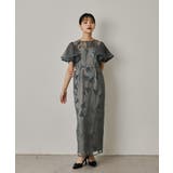 niana ニアナ サーキュラースリーブフラワードレス | Fashion Letter | 詳細画像15 