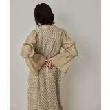 niana ニアナ デザインスリーブシャギードレス | Fashion Letter | 詳細画像5 