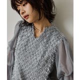 niana ニアナ デザインスリーブシャギードレス | Fashion Letter | 詳細画像11 