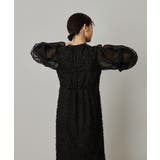 niana ニアナ デザインスリーブシャギードレス | Fashion Letter | 詳細画像17 