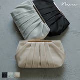 niana ニアナ 2wayタックデザインクラッチバッグ | Fashion Letter | 詳細画像1 