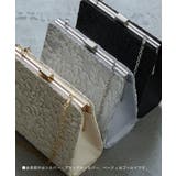 niana ニアナ 2way刺繍スクエアがま口クラッチバッグ | Fashion Letter | 詳細画像9 
