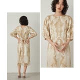niana ニアナ リーフ刺繍デザインコクーンドレス | Fashion Letter | 詳細画像15