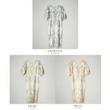 niana ニアナ リーフ刺繍デザインコクーンドレス | Fashion Letter | 詳細画像20