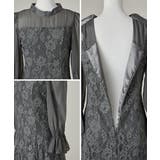 niana ニアナ シャーリングスリーブ花柄レースドレス | Fashion Letter | 詳細画像18 