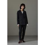 ブラック | niana ニアナ ベーシックデザインパンツスーツ | Fashion Letter