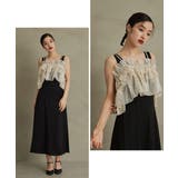 niana ニアナ ドットティアードトップスセットドレス | Fashion Letter | 詳細画像5