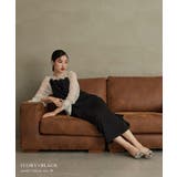 niana ニアナ ケミカルレース変形ベルスリーブIラインドレス | Fashion Letter | 詳細画像2