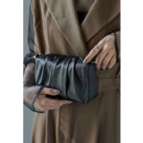 ブラック | niana ニアナ タックデザインシャイニーバッグ | Fashion Letter