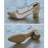 niana ニアナ グリッターチャンキーヒールシアーパンプス | Fashion Letter | 詳細画像17
