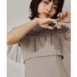 niana ニアナ チュールフリルビスチェドレス | Fashion Letter | 詳細画像3