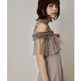 niana ニアナ チュールフリルビスチェドレス | Fashion Letter | 詳細画像5