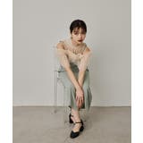 niana ニアナ チュールフリルビスチェドレス | Fashion Letter | 詳細画像11