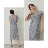 niana ニアナ フェザーフラワーフレアスリーブドレス | Fashion Letter | 詳細画像17