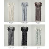 niana ニアナ フェザーフラワーフレアスリーブドレス | Fashion Letter | 詳細画像20