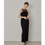 niana ニアナ スモッキングパターンドレス | Fashion Letter | 詳細画像3 