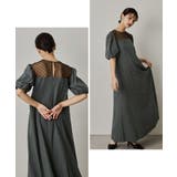 niana ニアナ デコレートドットAラインドレス | Fashion Letter | 詳細画像15 