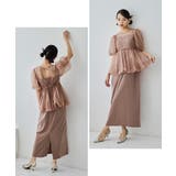 niana ニアナ バルーンチュールレイヤードドレス | Fashion Letter | 詳細画像8
