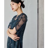 niana ニアナ 刺繍レースギャザースリーブドレス | Fashion Letter | 詳細画像13