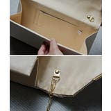 niana ニアナ プリーツスクエアクラッチバッグ | Fashion Letter | 詳細画像15 