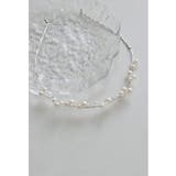 シルバー | niana ニアナ ボリュームパールカチューシャ | Fashion Letter