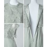 niana ニアナ スパンコールレースドッキングドレス | Fashion Letter | 詳細画像18 