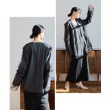 niana ニアナ ボクシーレイヤードチュールジャケット | Fashion Letter | 詳細画像4
