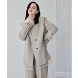 niana ニアナ ボクシーレイヤードチュールジャケット | Fashion Letter | 詳細画像6