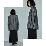 niana ニアナ ボクシーレイヤードチュールジャケット | Fashion Letter | 詳細画像12