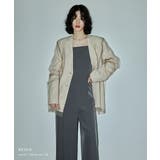 niana ニアナ ボクシーレイヤードチュールジャケット | Fashion Letter | 詳細画像14