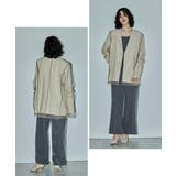 niana ニアナ ボクシーレイヤードチュールジャケット | Fashion Letter | 詳細画像16