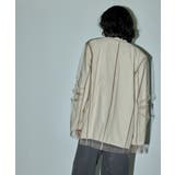 niana ニアナ ボクシーレイヤードチュールジャケット | Fashion Letter | 詳細画像17