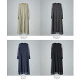 niana ニアナ ラメチュールAラインドレス | Fashion Letter | 詳細画像20 