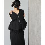 niana ニアナ ピンストライプぺプラムセットアップドレス | Fashion Letter | 詳細画像7 