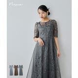 niana ニアナ フラワーレースフレアドレス | Fashion Letter | 詳細画像1 