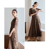 niana ニアナ フラワーレースフレアドレス | Fashion Letter | 詳細画像5 