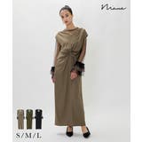 niana ニアナ フリルスリーブドレス | Fashion Letter | 詳細画像1 