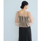 niana ニアナ ドルマンスリーブシアーボレロ | Fashion Letter | 詳細画像15 