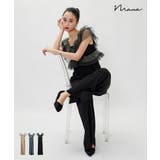 niana ニアナ フリルオールインワンパンツ | Fashion Letter | 詳細画像1