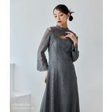 niana ニアナ ショルダークロスラインレースドレス | Fashion Letter | 詳細画像2 
