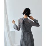 niana ニアナ ショルダークロスラインレースドレス | Fashion Letter | 詳細画像6 