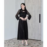 niana ニアナ ショルダークロスラインレースドレス | Fashion Letter | 詳細画像13 