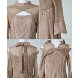 niana ニアナ ショルダークロスラインレースドレス | Fashion Letter | 詳細画像16 