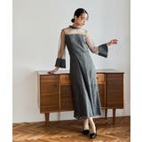 niana ニアナ フラワーレースチュール切替フレアドレス | Fashion Letter | 詳細画像13