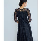 niana ニアナ スパンコールフラワーレースドレス | Fashion Letter | 詳細画像17