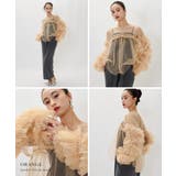 niana ニアナ チュールフリルブラウス | Fashion Letter | 詳細画像13