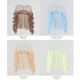 niana ニアナ チュールフリルブラウス | Fashion Letter | 詳細画像18